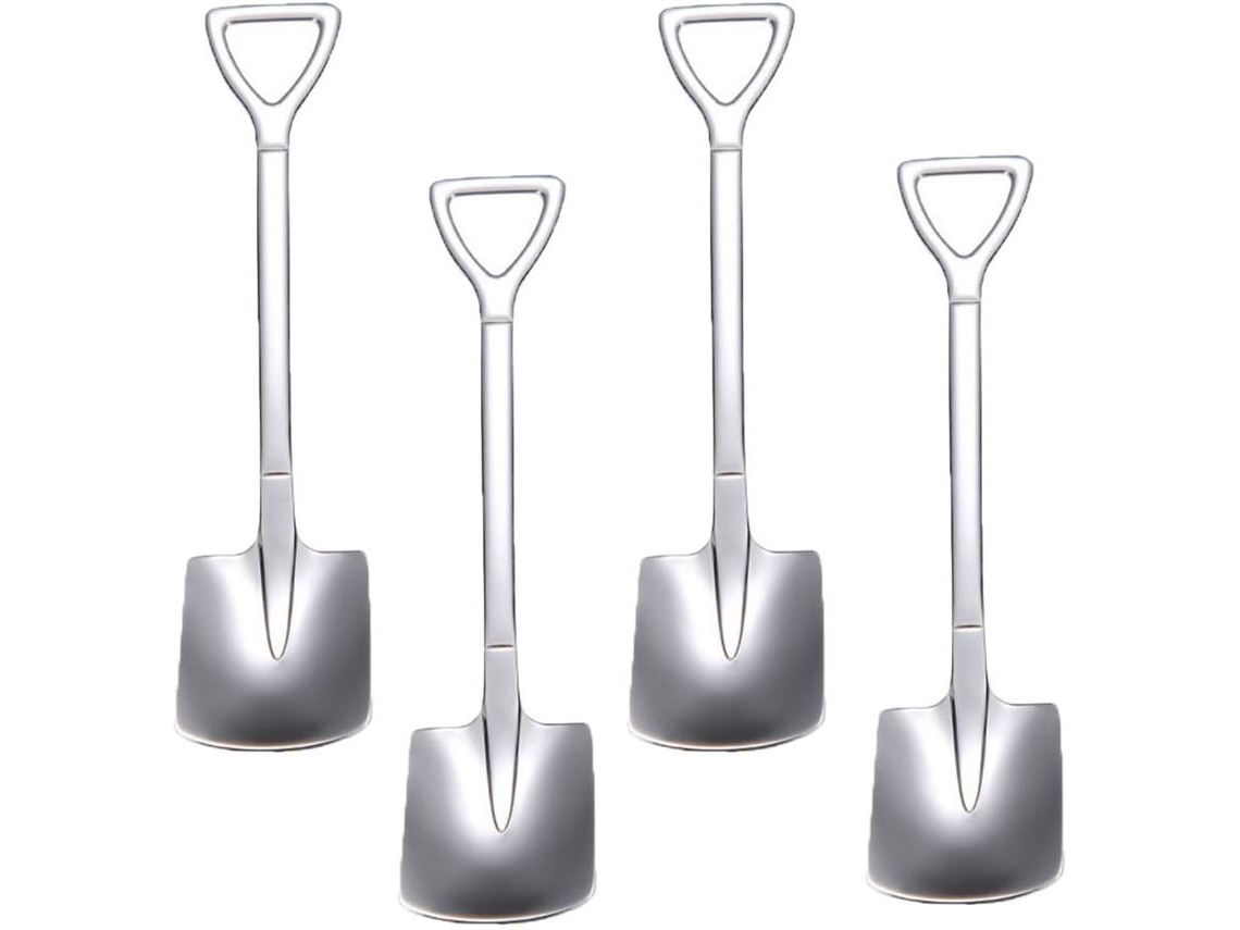 Cuchara De Postre De Acero Inoxidable Para Helado, Paquete De 4 Gertiz