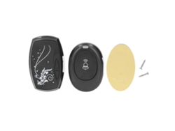Timbre Inalámbrico Con Luz Led, Control Remoto, 36 Tonos, Resistente Al Agua Para Uso Doméstico.