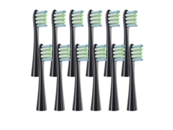 12 cabezales de cepillo de repuesto para boquillas de limpieza profunda suave X Pro/ Z1/ F1/ One/ Air 2/ SE, A