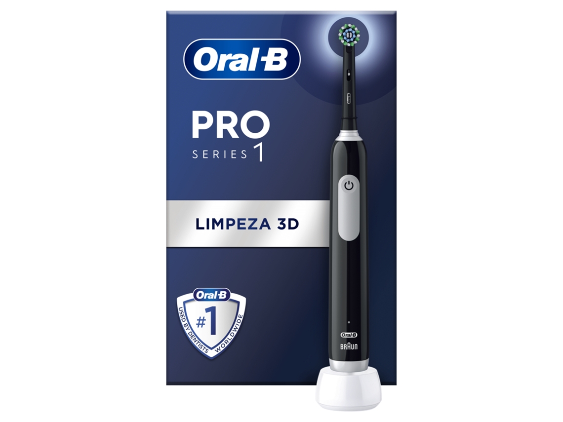 Cepillo de Dientes Eléctrico ORAL-B Pro 1 (Negro)