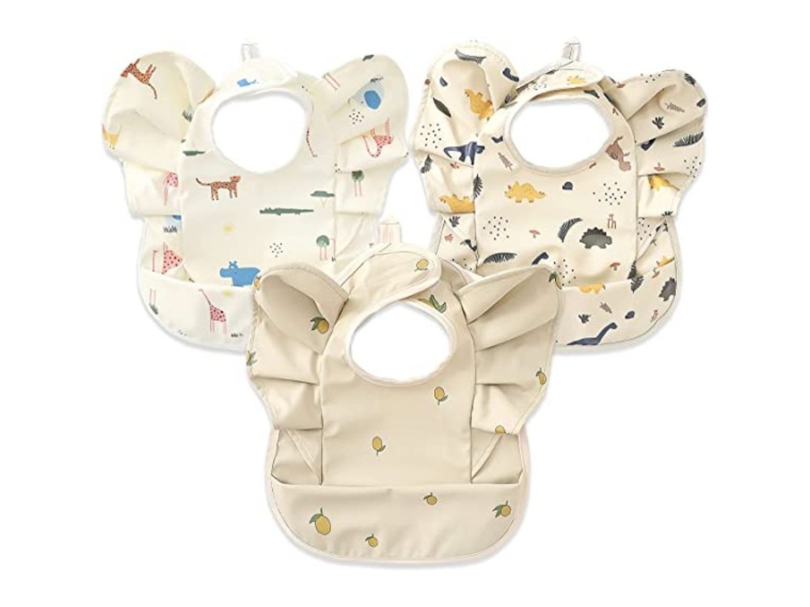 Toallita Facial Para Bebés Y Niños Pequeños, Impermeable, Mejor Que La Silicona, Se Limpia Fácilmente Con Una Toalla Y Es Lavable.
