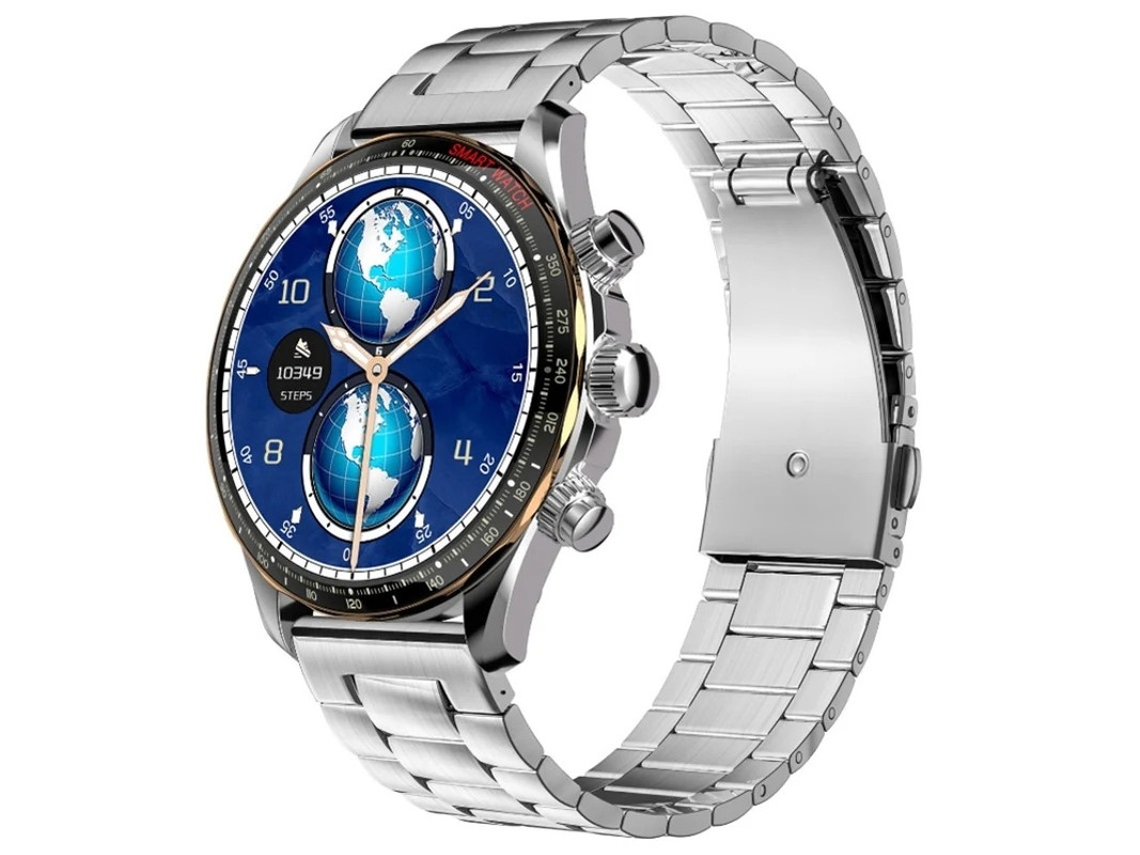 Relojes inteligentes para hombres, reloj de fitness con pantalla AMOLED de 1,43 pulgadas, rastreador de actividad a prueba de agua IP68, relojes inteligentes Bus Yizhood