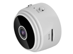 Mini cámara inalámbrica A9 Wifi 1080P Full HD Visión nocturna Detección de movimiento Blanca USHION