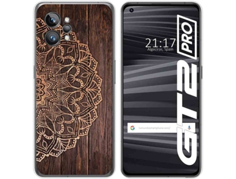 Carcasa para Realme GT 2 Pro 5G TUMUNDOSMARTPHONE Dibujos Madera 06 Multicolor
