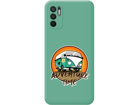 Carcasa Xiaomi Redmi Note 10 5G TUMUNDOSMARTPHONE Adventure Time Verde