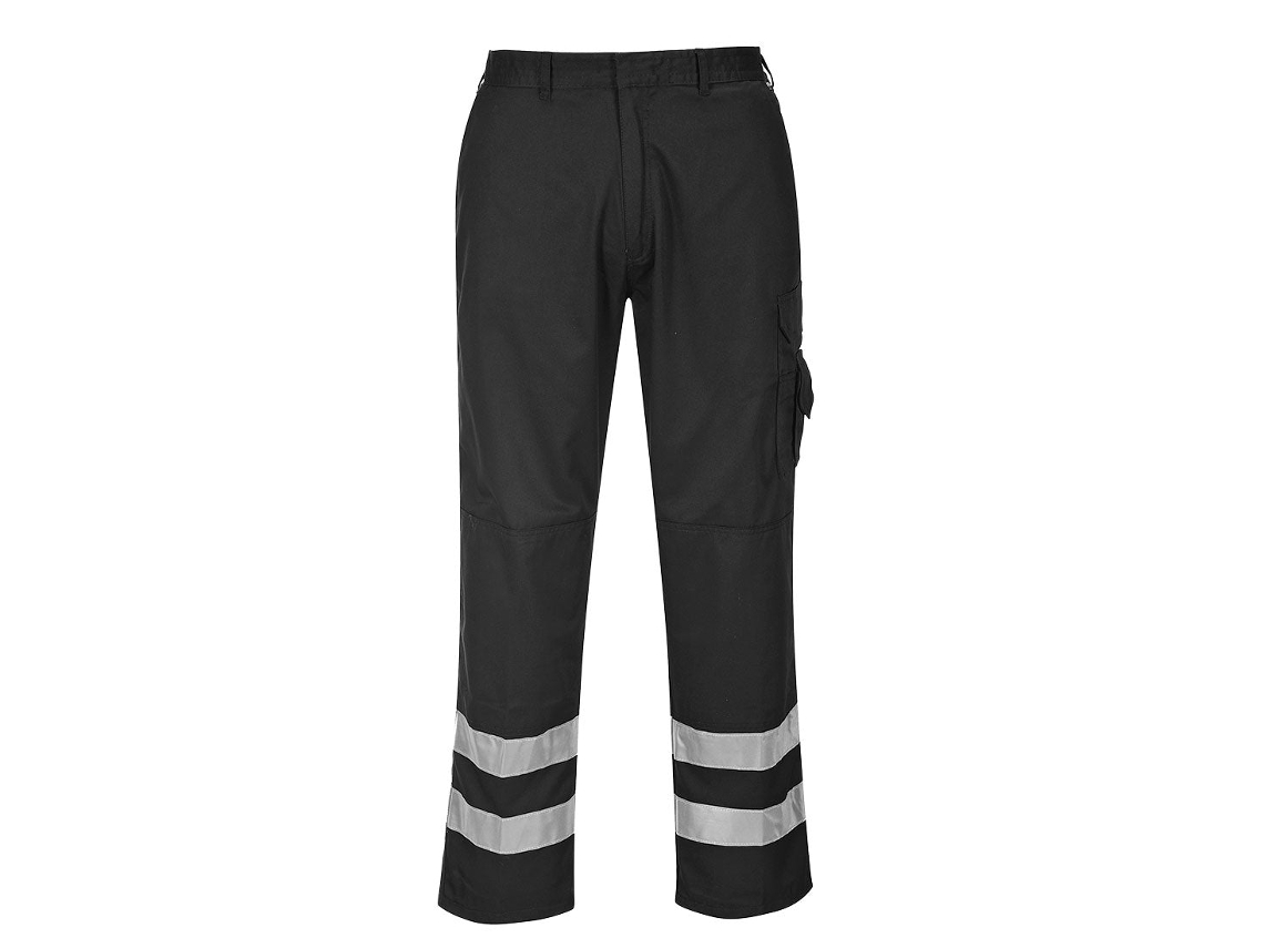 Pantalones de seguridad Portwest Combat Iona Comfort &amp; Visibility / Azul marino / L