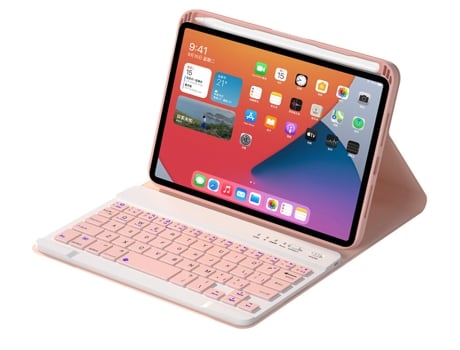 Carcasa Flip Cover y Teclado Bluetooth YIMGOTTA HK509 para 2018&2017iPad/iPad Air2 9.7