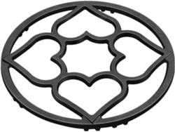 Soporte para wok de hierro fundido resistente al calor, accesorio para estufa, para uso en interiores y exteriores, Gokoco