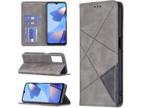 Funda Oppo Find X3 Lite/Reno 5 4G, 5G HFS-HOUSE Losange Gris