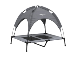 Maison Exclusive - Cama Para Perros Con Dosel Antracita Tela Oxford Y Acero