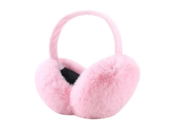 Auriculares De Felpa Para Mujeres Y Niñas Con Aberturas Desmontables Y Almohadillas Para Calentar Las Orejas.