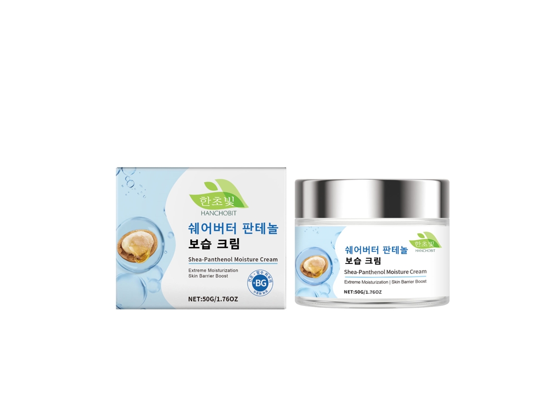 Crema hidratante con manteca de karité y pantenol