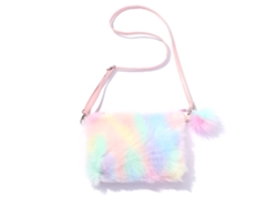 Accesorio de moda elegante para tu princesa: bolso bandolera con organización práctica para excursiones escolares y ocasiones de ocio, bolso de cuero tipo cartera.