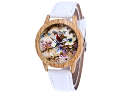 Reloj De Pulsera De Cuarzo Clásico Moderno, De Cuero, Mezclilla, Unisex, Informal, Regalo, Amarillo