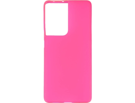 Carcasa Samsung S21 Ultra ACCETEL Silicona Líquida Rosa