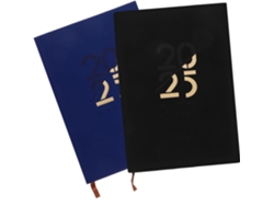 Juego De 2 Agendas De Escritorio Prácticas Y Portátiles, Agenda Académica 2025, Cuaderno