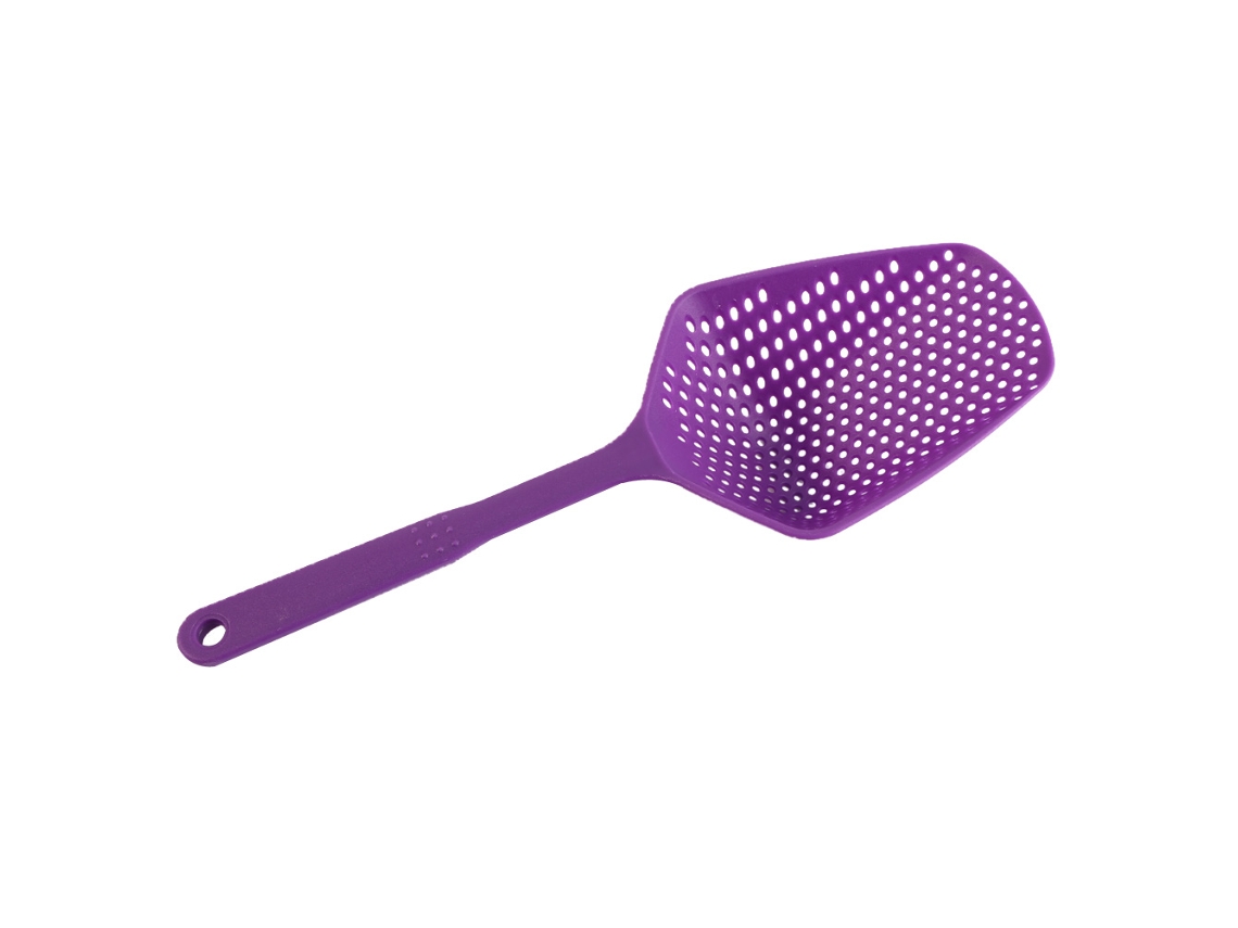 1 colador de cocina de nailon morado