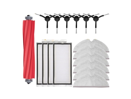 Para roborock t8/q7 max/max+ escova lateral principal hepa filter mop rag