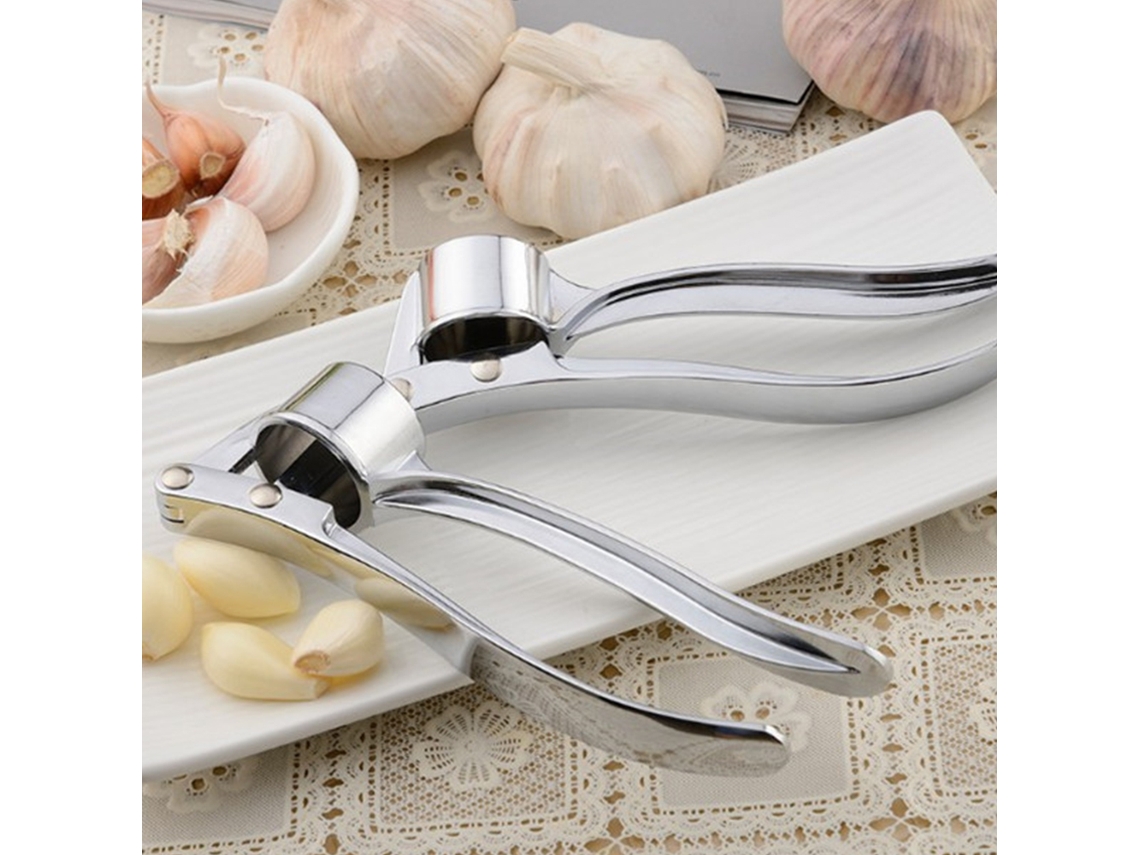 Prensa De Ajos De Aleación De Zinc Con Mango Ergonómico, Fácil Y Rápida De Limpiar, Ideal Para La Cocina.