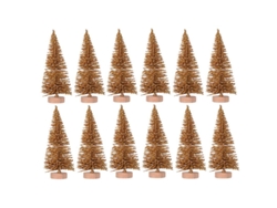 12 piezas árbol de Navidad pequeño ALLINLESS
