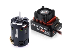 Motor ESC Rocket 540 V3 con sensor y sin escobillas 10bl120 G2 de Hobbywing para coche de derrape RC 1/10