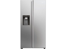 Frigorífico Americano HAIER HSW59F18EIMM (No Frost - 177,5 cm - 601 L - Inox)