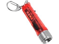 Mini Linterna Led Roja Recargable Para Camping, Compacta Y Magnética.