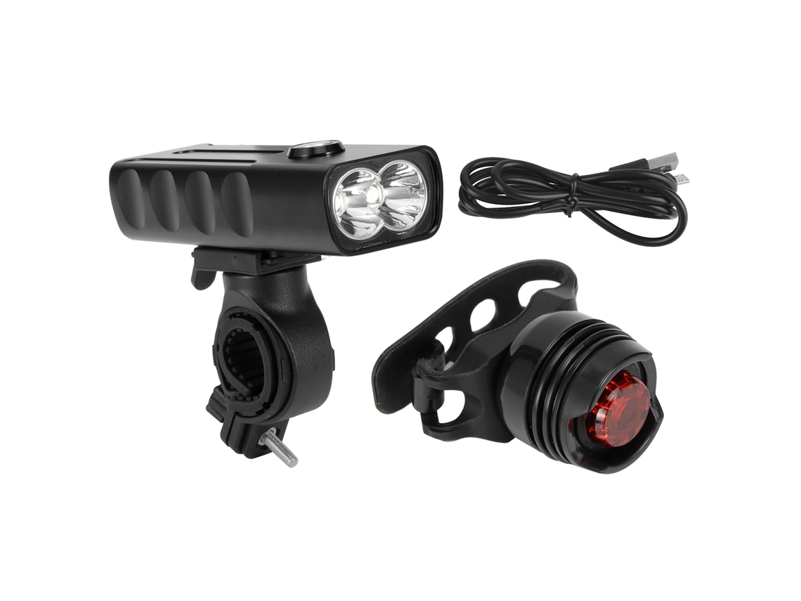 2026-luz Bicicleta Led Dual Cargador Usb 3 Velocidades Impermeable Ipx5 Accesorio Ciclismo