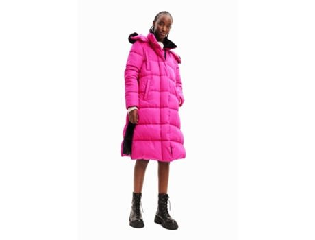 Chaqueta de mujer con capucha y centure DESIGUAL XL