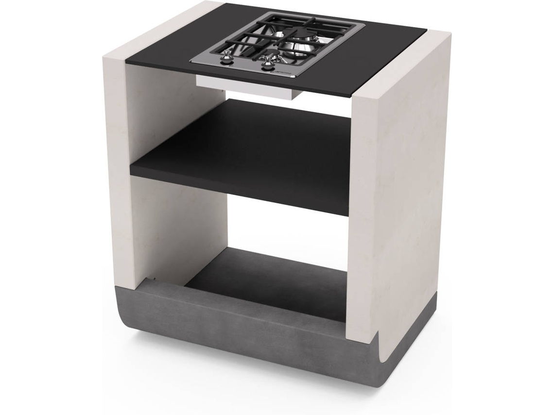 Módulo para Barbacoa TUOZI Sud (Blanco, Gris, Negro - 81x60x90cm)