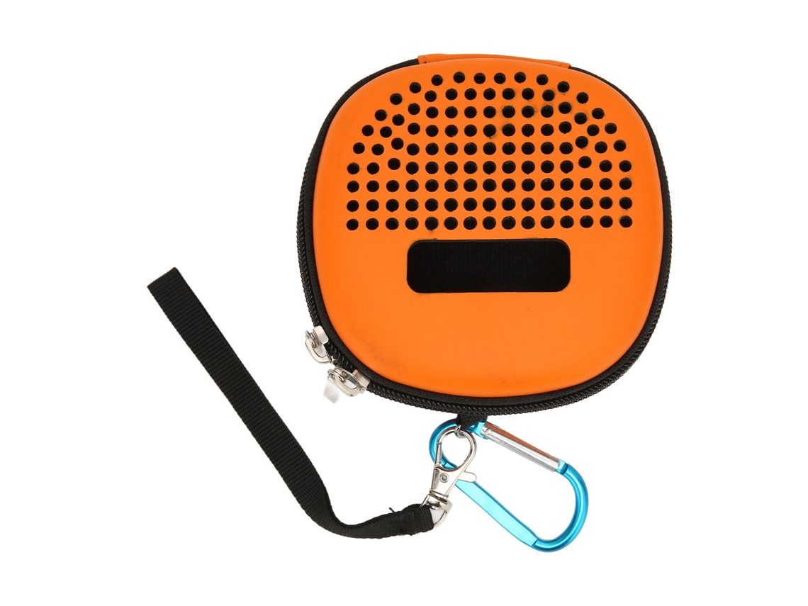 Yncm-capa De Alto-falante Bluetooth Micro Com Gancho Laranja