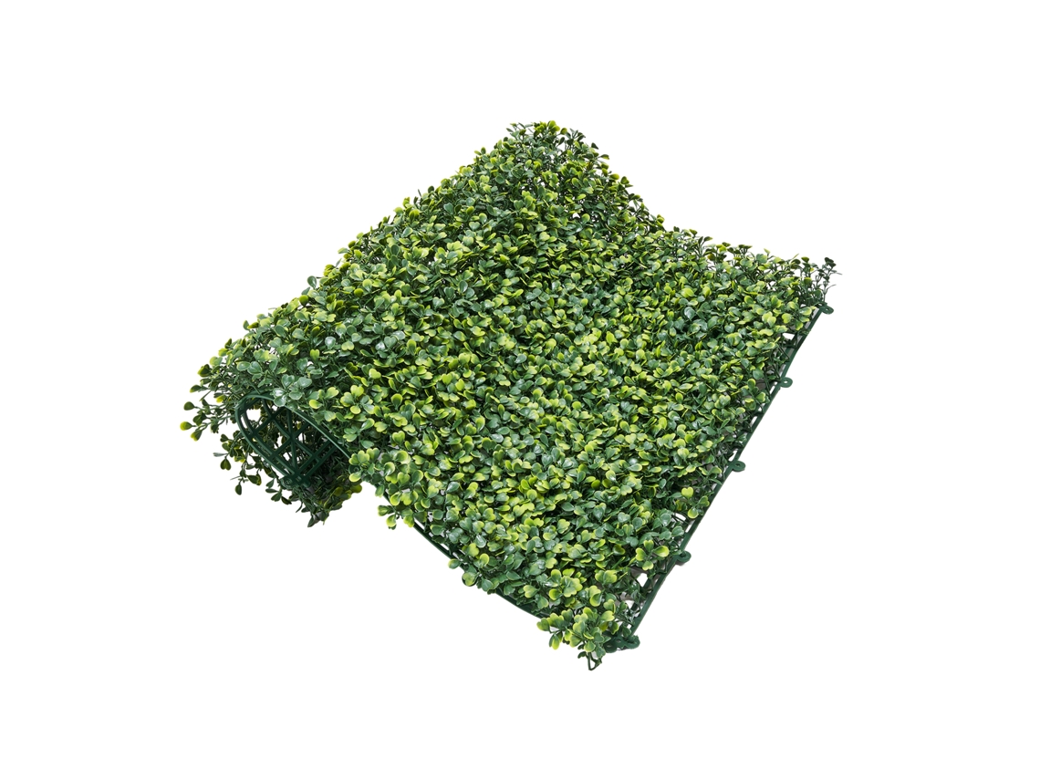 Paneles de pared de césped artificial Succebuy de 40 x 120 pulgadas, vegetación milanesa para decoración de privacidad