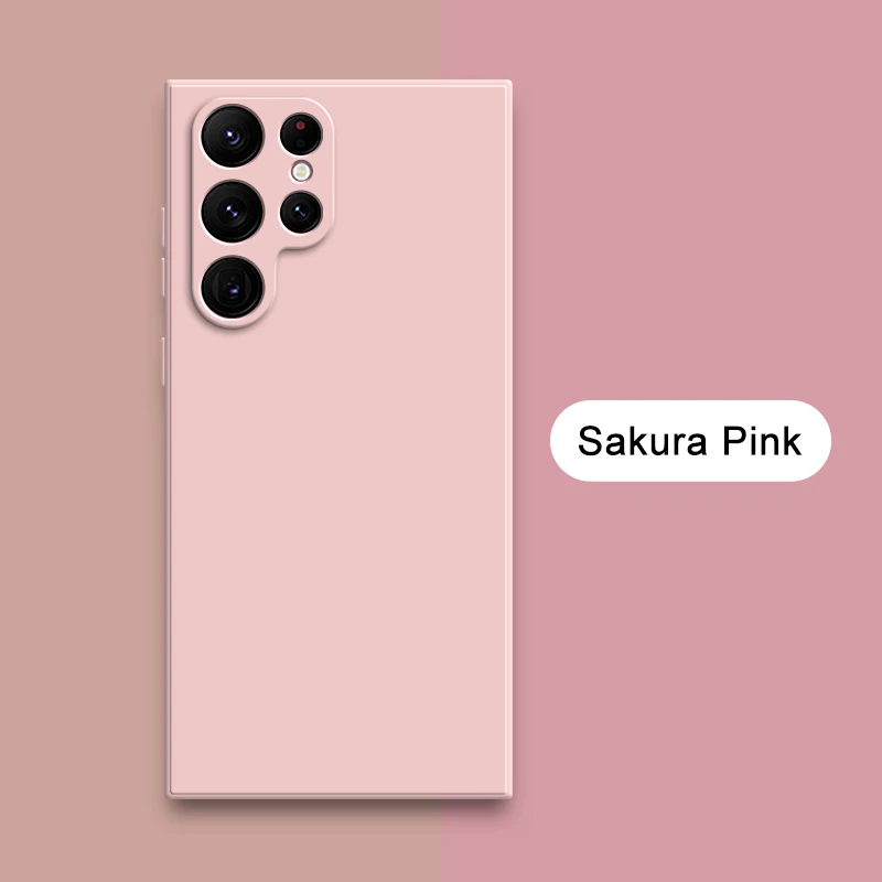 (samsung Note 20, Rosa) Funda Protectora De Silicona Líquida Para Teléfonos Samsung, Cubierta Trasera De Tela Suave.