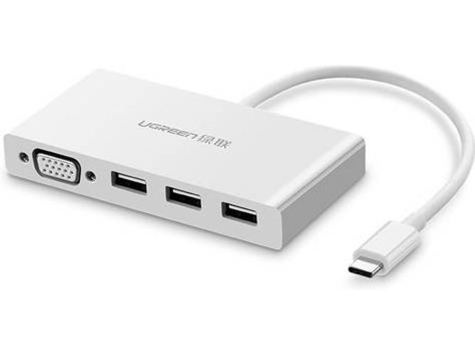 Hub UGREEN MM133 (USB - Vga - 4 en 1)