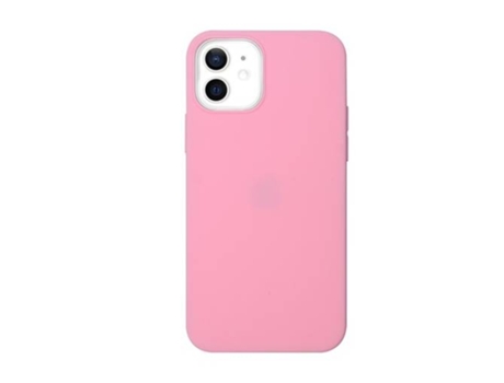 Funda para iPhone 12/12 Mini MYWAY Piel Sintética Textura Suave Rosa