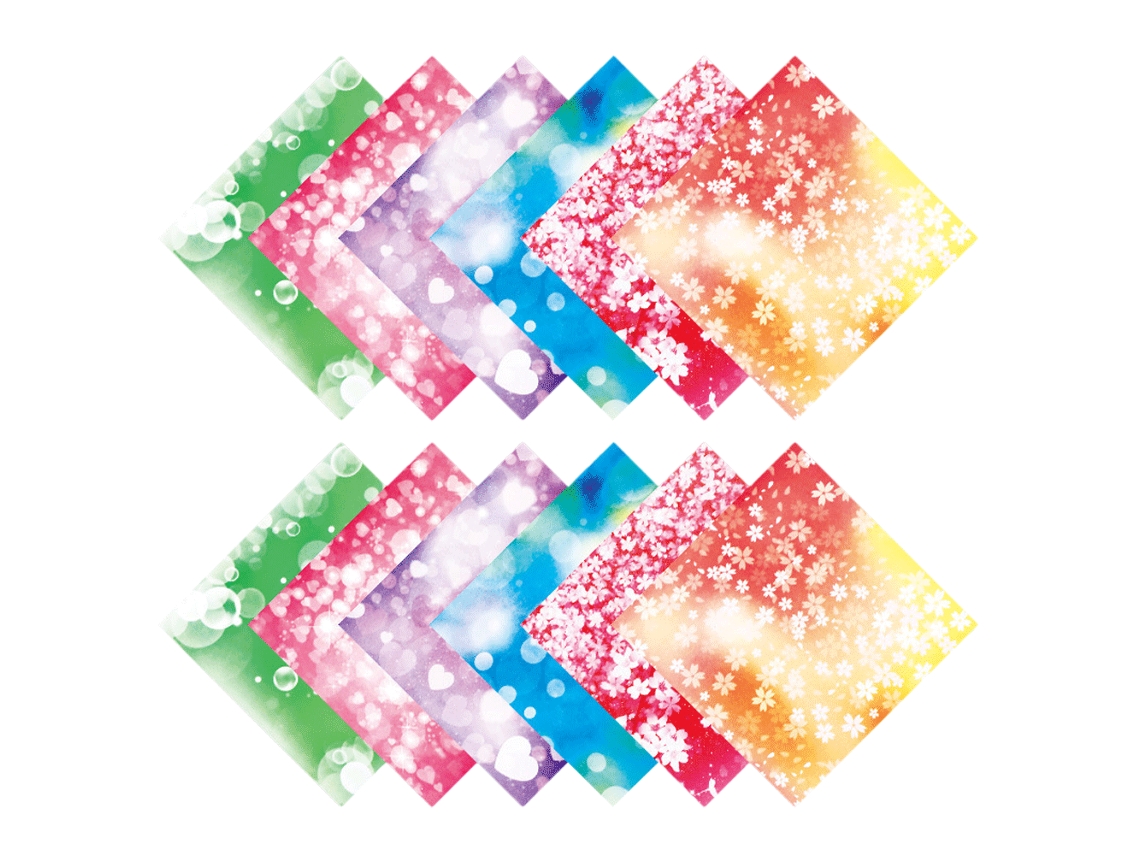 Papel Origami - 100 Hojas, 15x15 cm, Diferentes Colores, Creatividad NEVEANCE