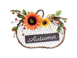 2026-guirnalda De Girasoles Artificiales Con Luces Led Para Decoración De Halloween, Bodas Y Hogar
