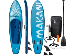 Tabla hinchable de paddle surf SUP Makani ECD 320 x 80 x 15 cm de PVC color azul