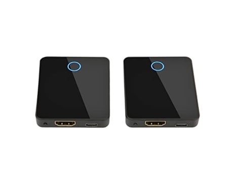Receptor transmisor inalámbrico HDMI kit extensor inalámbrico HDMI digital receptor transmisor AV 4K 1080P HD 3D para configuración de juegos de ci...