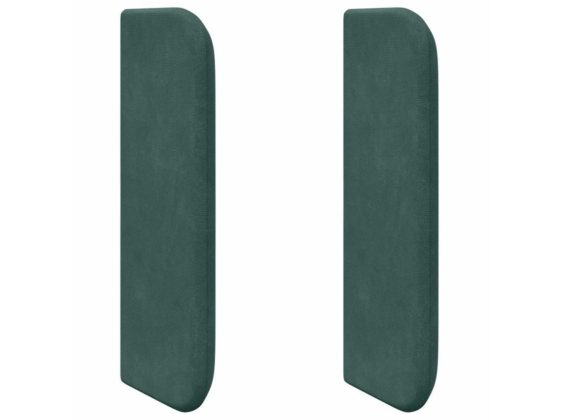 Maison Exclusive - Oreja De Cabecero Verde 40,5 X 40,5 X 4 Cm Terciopelo