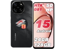 Smartphone BLACKVIEW COLOR 6 (6.67'' - 24 GB - 128 GB - Negro)