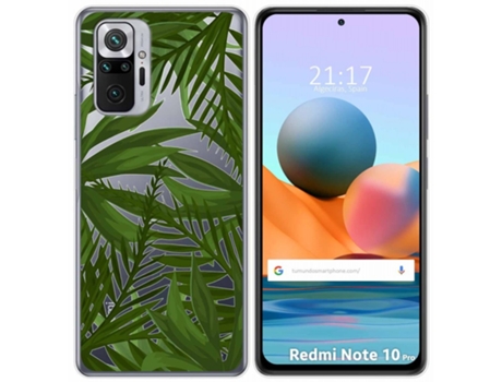 Carcasa Xiaomi Redmi Note 10 Pro TUMUNDOSMARTPHONE Dibujos Transparente Multicolor