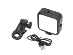 JILLIOPER Luz de Relleno con Clip para Fotografía, Luz Suave para Destacar Fotos con Clip