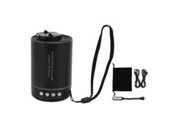 Altavoz Bluetooth Con Generación De Energía Manual, Carga Inalámbrica Portátil Y Radio Fm