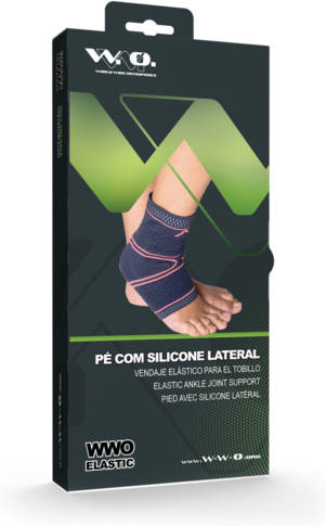 Pie con Silicona Lateral WWO (Azul - Talla: S)