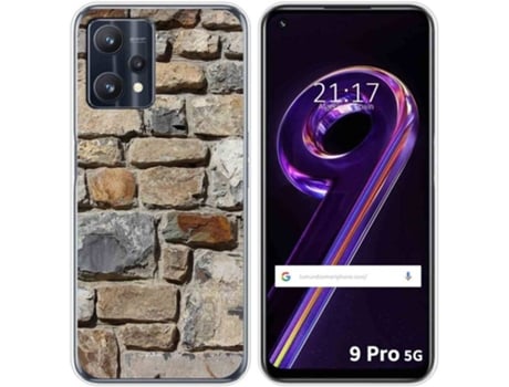 Carcasa para Realme 9 Pro 5G TUMUNDOSMARTPHONE Dibujos Ladrillo 03 Multicolor