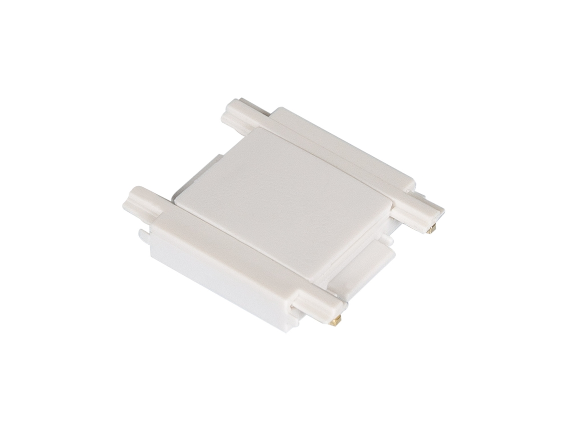 Conector de Unión para Carril Monofásico 25Mm Super Slim 48V Superficie Blanco LEDKIA