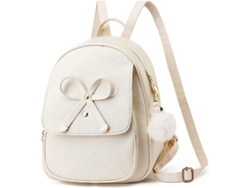 2026-mochila De Moda Para Mujer Cuero Pu Bonito Con Moño Borsa Small Mochila De Viaje Para Día A Día