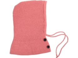 Gorro de invierno cálido para mujer con bufanda incorporada, protección para las orejas, poliéster cómodo.