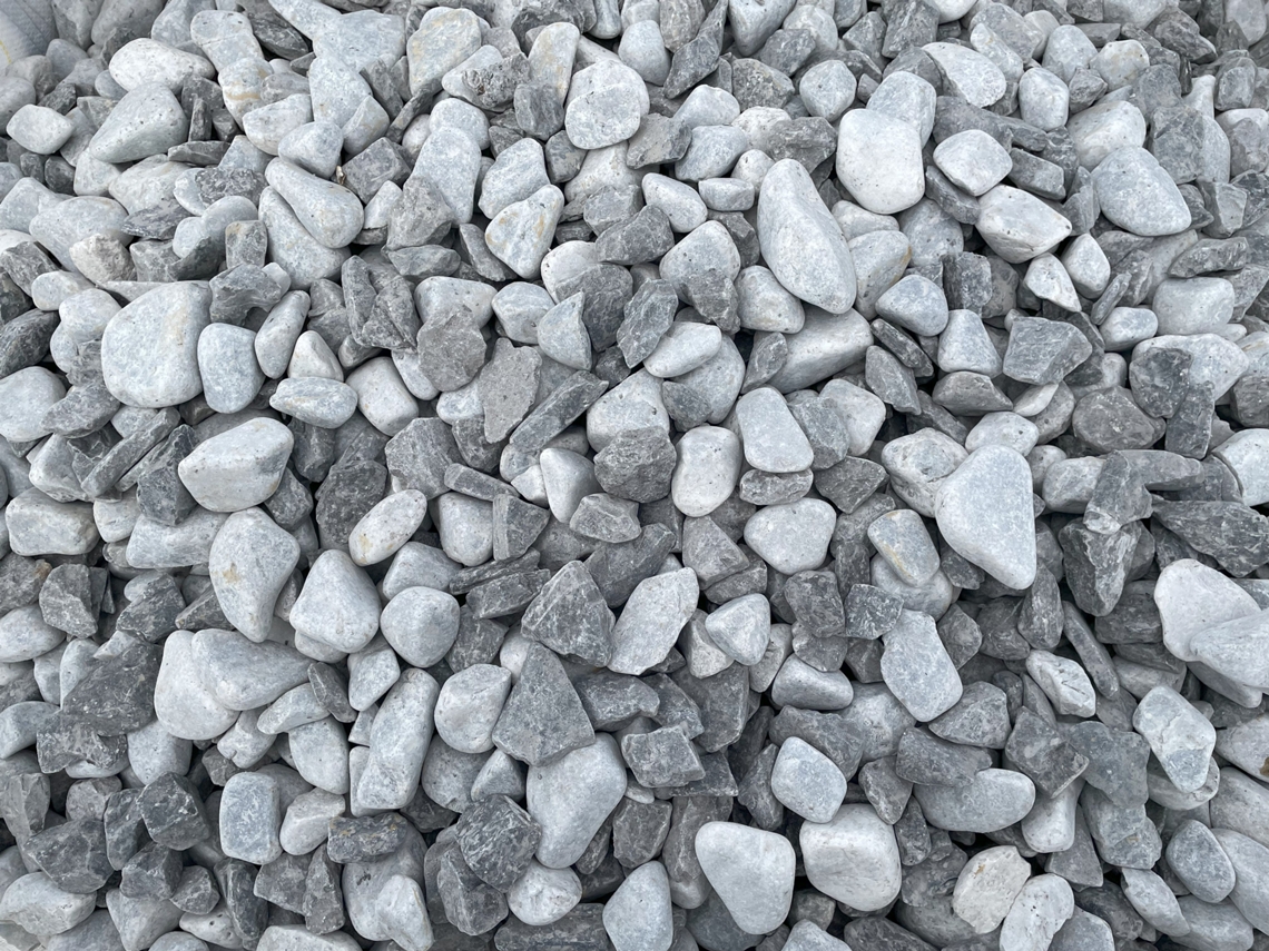 Saco grande de guijarros laminados Hurricane de 1.000 kg / 6 canteras de 12 mm El Cerro